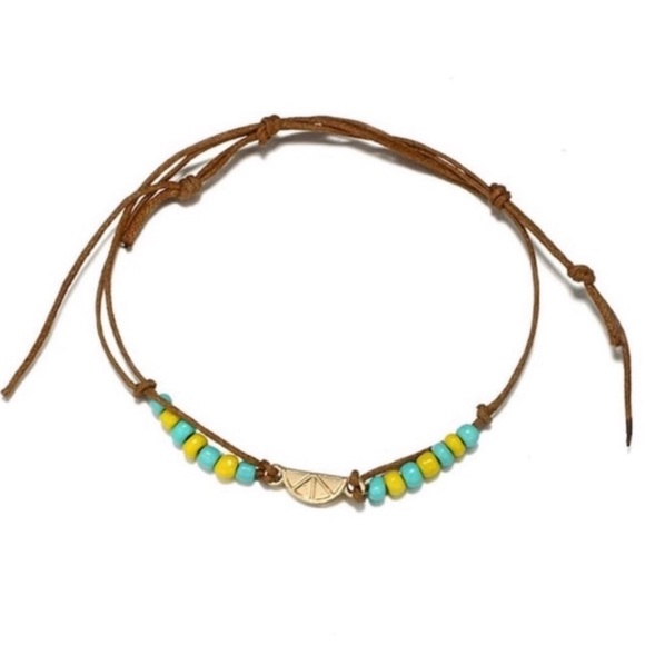 π 5/$35 || Sweet π Slice + Strings Anklet Set - Picture 5 of 7